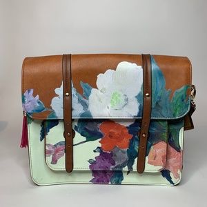 House of Disaster Hand-painted Satchel